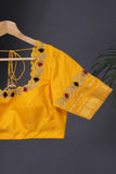 Stunning jamdaani with kanchi border in black !