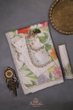 Chiffon Georgette saree with beautiful florals
