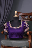 Bandini with kalamkari on modal silk