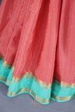 Stunning mysore crepe silk saree in a lovely combo