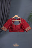 Maroon patan patola saree - a timeless weave