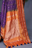 Pure Gadwal Tissue Paithani