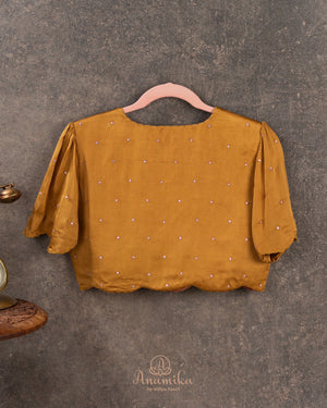 Pure organza saree with beautiful kalamkari prints