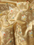 Gold Banarasi Tissue saree