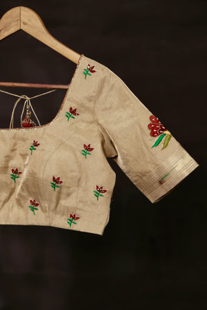 Elegant cotton paithani saree