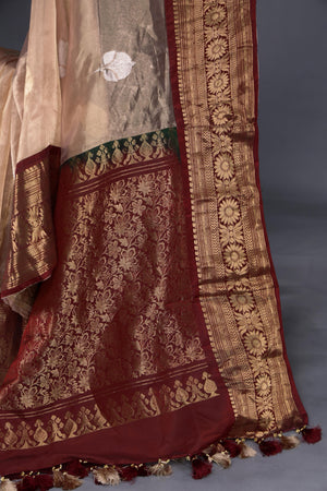 Banarasi Tissue with kanchi fusion