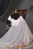 Chiffon Georgette saree with beautiful florals