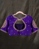 Royal and radiant purple blouse