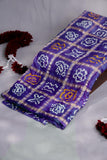 Purple Bandini Gharchola saree