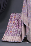 Beautiful Banarasi Silk Saree in a unique shade of lavender