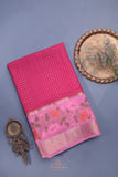 Soft Silk Chanderi Pattu - where weave meets embroidery