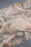 A dreamy floral organza in fresh pastel shade