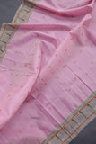 Gadwal Paithani saree in lovely baby pink