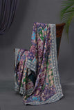 Chinnon Georgette designer saree