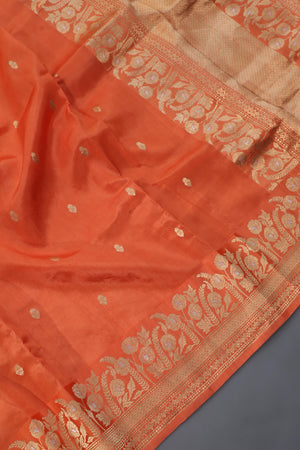 Radiant Sunset Silk Elegance