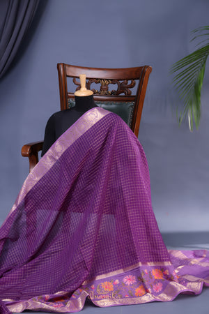 Soft Silk Chanderi Pattu - where weave meets embroidery