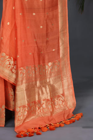 Radiant Sunset Silk Elegance