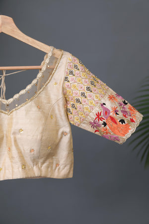 Radiant Sunset Silk Elegance
