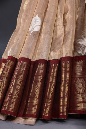 Banarasi Tissue with kanchi fusion