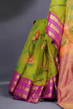 Muslin Jamdaani & Kanjeevaram Fusion