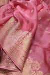 Budget Friendly Soft silk saree in pretty pink