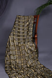 Bandini Gharchola in a lovely olive green shade with kalamkari pallu