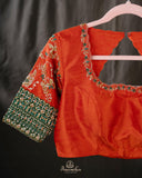 Pure paithani on Gadwal silk