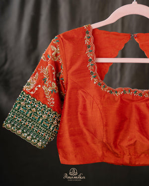 Pure paithani on Gadwal silk