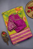 Muslin Jamdaani & Kanjeevaram Fusion