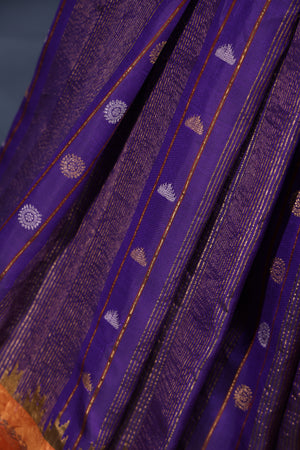 Pure Gadwal Tissue Paithani