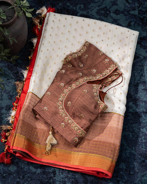 Elegant Mysore Crepe Silk Saree