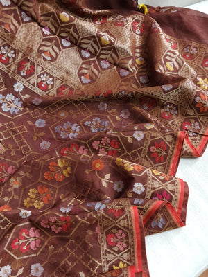 One of a kind - Banarasi Jamdaani saree
