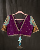 Gadwal brocade saree with kanchi border