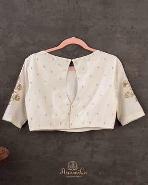 Royal Blue Bandini Gharchola Saree