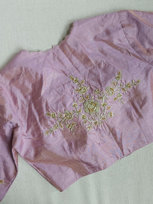 Light Lilac Tissue Blouse