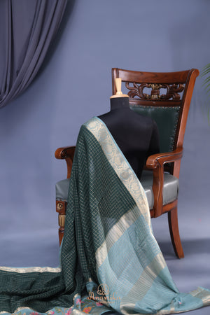 Soft Silk Chanderi Pattu - where weave meets embroidery