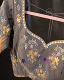 Mango yellow Gadwal pattu saree with non Zari concept