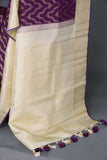Royal Purple Kanjeevaram Saree
