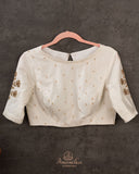 Royal Blue Bandini Gharchola Saree