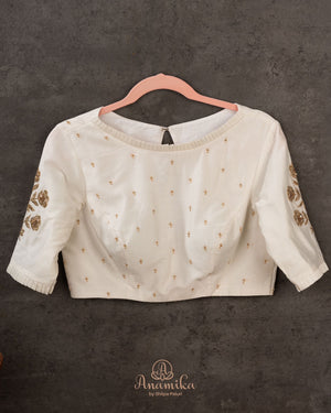 Royal Blue Bandini Gharchola Saree