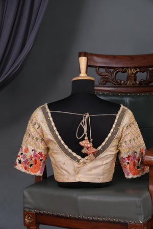 Radiant Sunset Silk Elegance