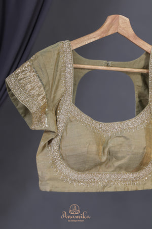 Satin Georgette Cocktail saree