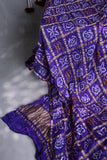 Purple Bandini Gharchola saree