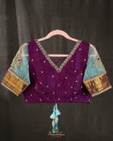 Gadwal brocade saree with kanchi border