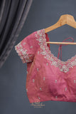 A pure Handloom saree in a lovely pastel shade