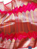 Stunning Banarasi rangkart saree - a designer piece