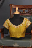 Soft crepe silk sarees in dual shades with designer blouses
