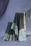 Soft Silk Chanderi Pattu - where weave meets embroidery