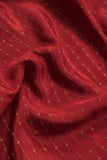 Ravishing mysore crepe silk saree in red