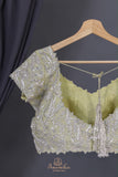 Satin Georgette Cocktail saree